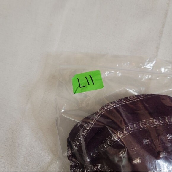 Express Purple Smocked Top with Metallic Highlights Size Small - Picture 10 of 10